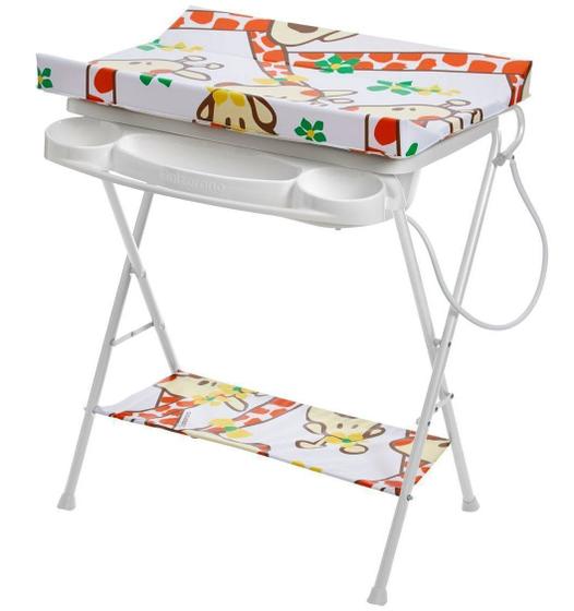 Banheira Suporte Trocador Bebê Luxo Galzerano Girafas 7015GIR Menor preço em Banheira Suporte Trocador Bebê Luxo Galzerano Girafas 7015GIR