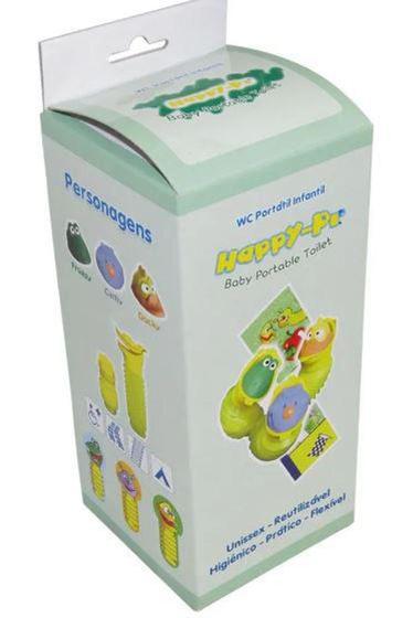 Imagem de Banheiro Portátil HAPPY-PI Infantil com 3 faces 400ml MD