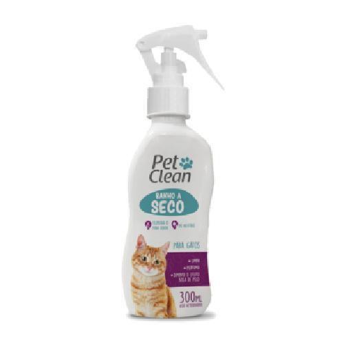 Imagem de Banho A Seco Para Gatos Pet Clean Liquido 300 Ml