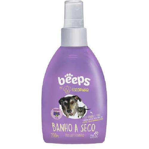 Imagem de Banho A Seco Pet Society Beeps Para Cães E Gatos - 200 Ml