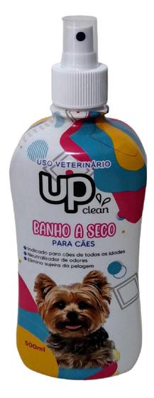 Imagem de Banho A Seco Up Clean Liquido Para Caes Neutralizador de Odores 500ml Elimina Sujeira da Pelagem