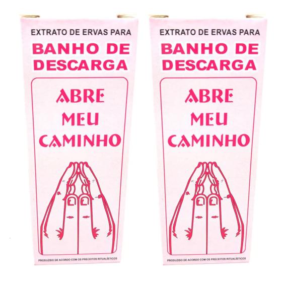 Imagem de Banho Abre Meu Caminho Espiritual Ervas Kit 2 Und Descarrego