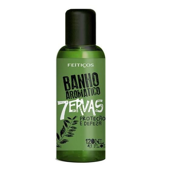 Imagem de Banho Aromático 7 Ervas Proteção E Defesa 120Ml