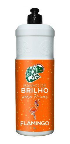 Imagem de Banho De Brilho Para Ruivas Flamingo Kamaleão Color 1 Litro