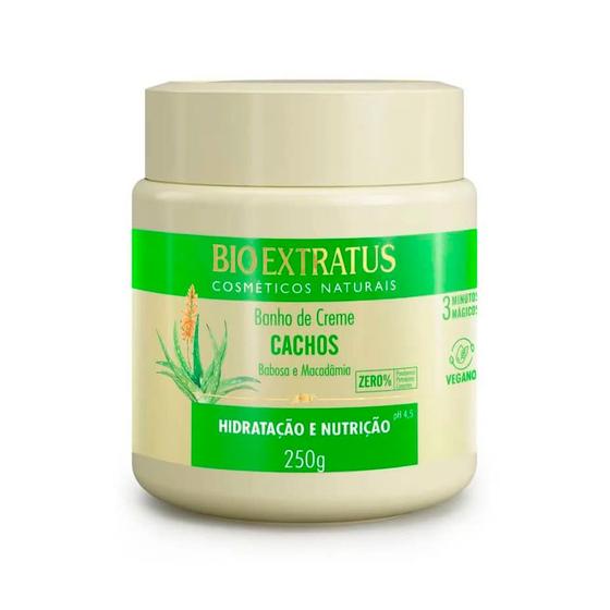 Imagem de Banho De Creme Bio Extratus Cachos 250g