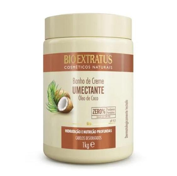 Imagem de Banho de Creme Bio Extratus Umectante oleo de coco 1kg