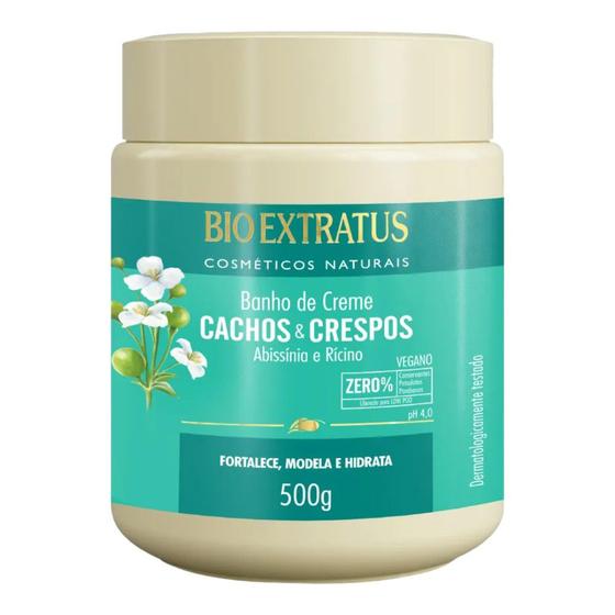 Banho de Creme Cachos Crespos 500 G Bio Extratus Menor preço em Banho de Creme Cachos Crespos 500 G Bio Extratus