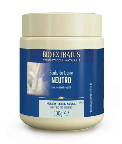 Imagem de Banho de Creme Neutro Com Proteínas do Leite 500g - Bio extratus