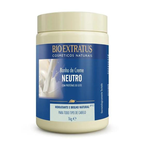 Imagem de Banho De Creme Neutro Proteínas Do Leite Bio Extratus 1 Kg