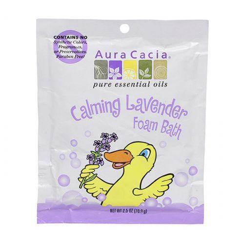 Imagem de Banho de espuma de aromaterapia Kids Calming 2.5 Oz da Aura Cacia (pacote com 2)