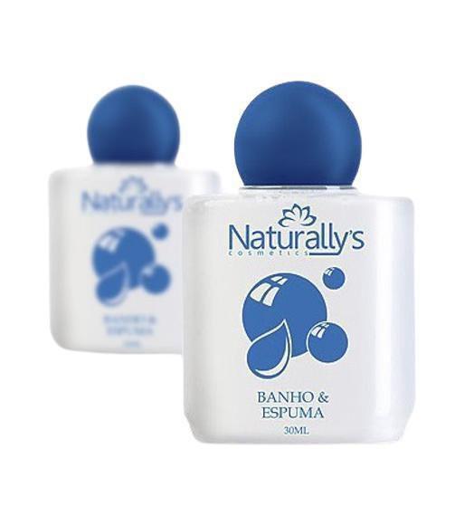 Imagem de Banho Espuma Frasco Naturallys 30 Ml - Cx 100 Und