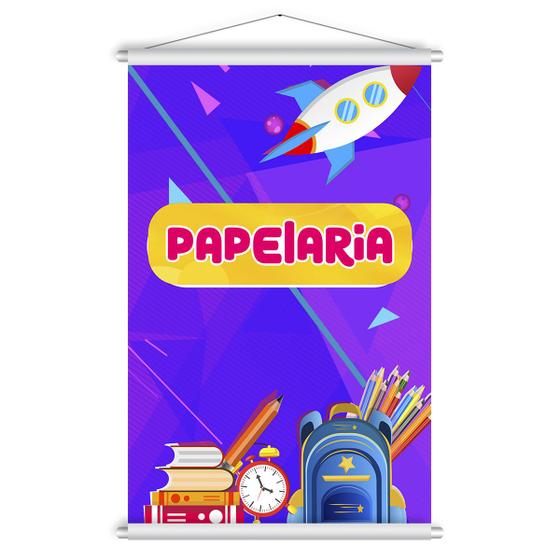 Imagem de Banner Pronto Papelaria 60x90cm