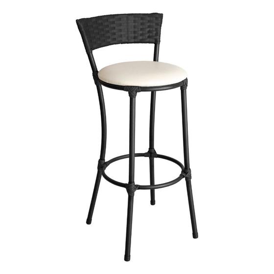 Banqueta Alta Forts com Encosto Aço Carbono e Fibra Sintética Menor preço em Banqueta Alta Forts com Encosto Aço Carbono e Fibra Sintética
