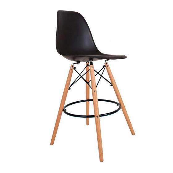 Imagem de Banqueta Charles Eames Preta