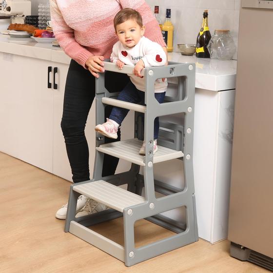 Imagem de Banqueta de Cozinha Ajustável SDADI Mother's Helper