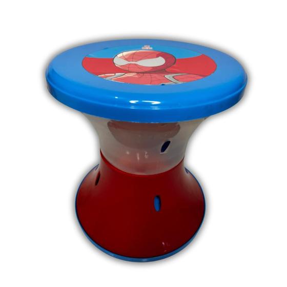 Imagem de Banqueta Divertida, banquinho com monta monta, peças de montar, escolar e pedágogico