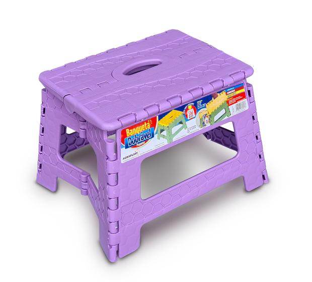 Banqueta Dobrável Pequena Camping Plástico Agraplast Cod 901 Menor preço em Banqueta Dobrável Pequena Camping Plástico Agraplast Cod 901