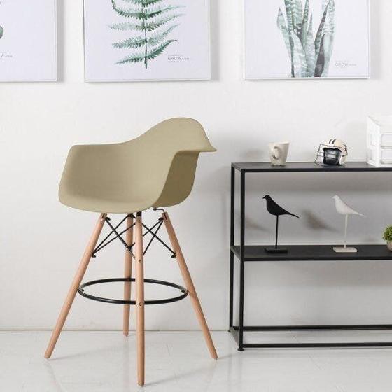 Imagem de Banqueta Eames Arm PP Dsw-m