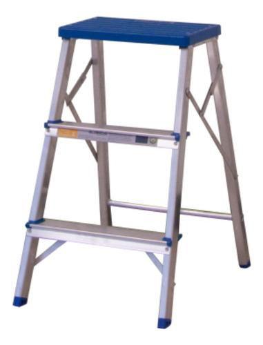 Imagem de Banqueta Escada 3 Degraus Anti Derrapante Escada Alumínio