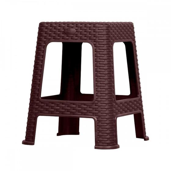 Imagem de Banqueta Rattan Rischioto Marron