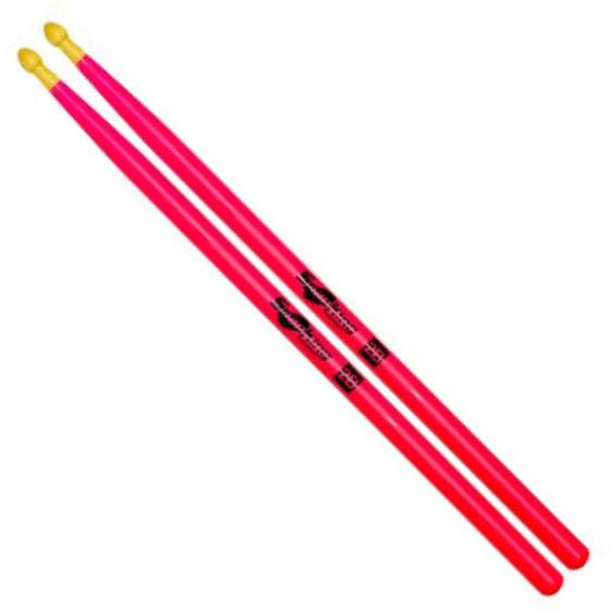 Imagem de Baqueta 2B Rosa Luminosa Colors Fluorescente Spanking