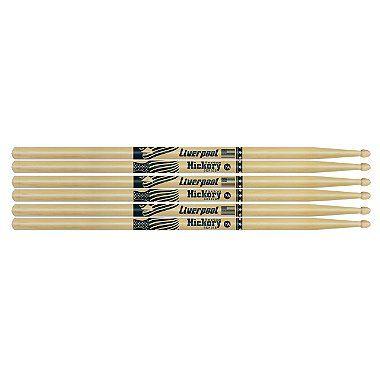 Imagem de Baqueta De Bateria Liverpool American Hickory 7A 3 Pares