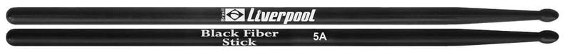 Imagem de Baqueta Liverpool Fibra Bfs 5am Black Fiber Stick 5a