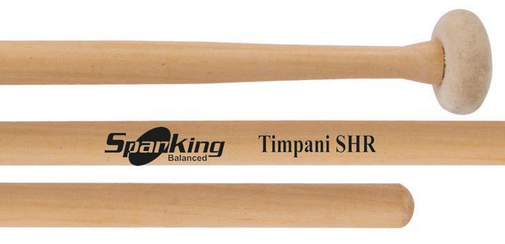 Imagem de Baqueta Tipo Mallets Spanking Linha Natural Timpani SHR (113710)