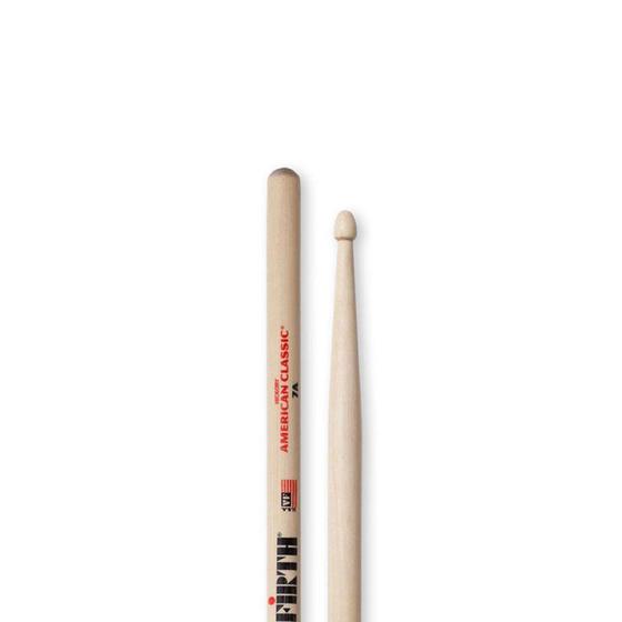 Imagem de Baqueta VIC FIRTH American Classic 7A com Ponta de Madeira - Loop Music