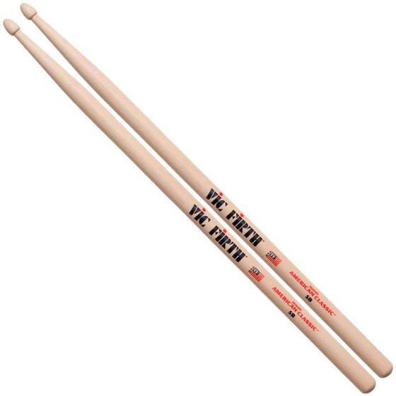 Imagem de Baquetas Vic Firth 5B - Par American Classic Hictory