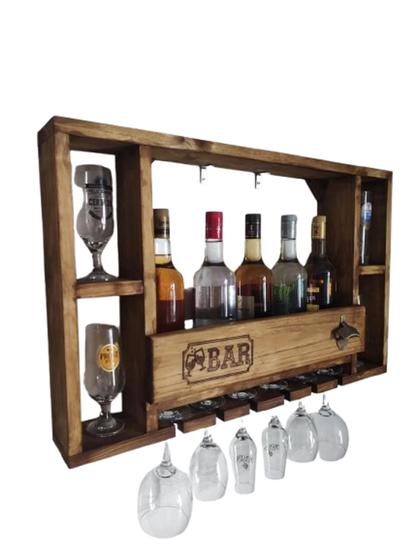 Imagem de Bar Adega de Parede com Abridor 80x45 BA45