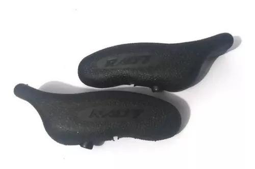 Imagem de Bar End Chifre Borracha Anatômico E Ergonômico Bike Mtb Rad7