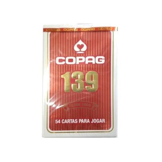 Imagem de Baralho Copag 139 Naipe Original Tradicional Cartas 91014