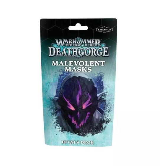 Imagem de Baralho de cartas Warhammer UNDERWORLDS MALEVOLENT Masks Rivals