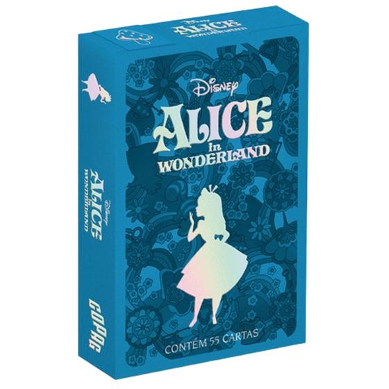 Imagem de Baralho disney alice no pais das maravilhas - copag 55 cartas