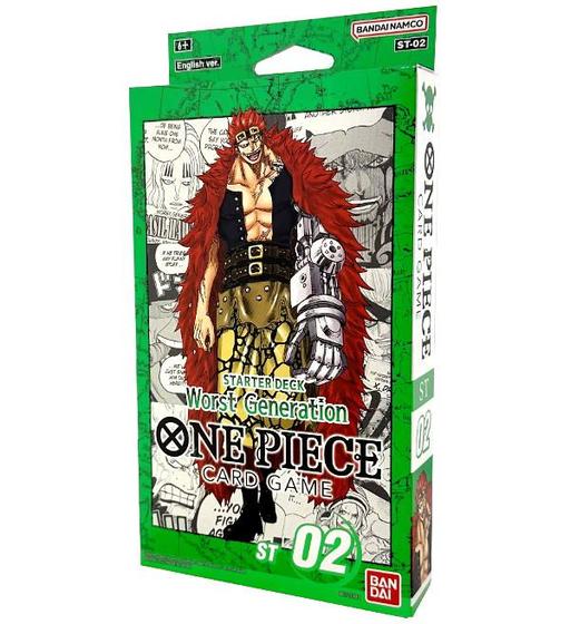 Imagem de Baralho inicial One Piece Worst Generation Eustass