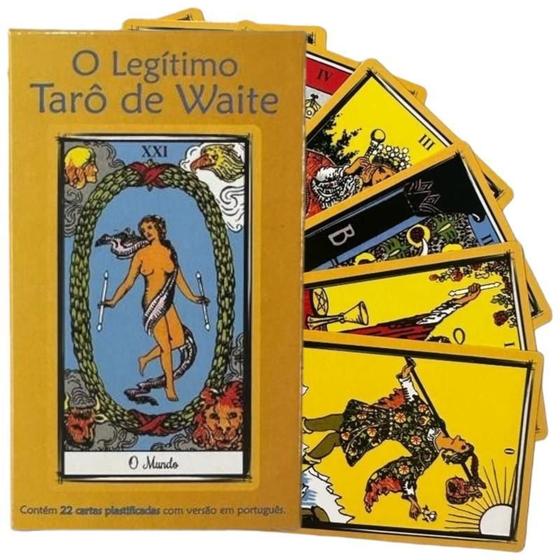 Imagem de Baralho Tarot Cigano Waite Marselha Laminado - Escolha O Seu