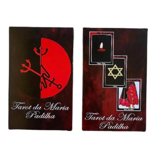 Imagem de Baralho Tarot Maria Padilha - Contém 36 Cartas + Livreto Explicativo