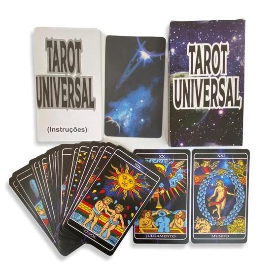 Imagem de Baralho Tarot Universal ul 24 Cartas Oráculo