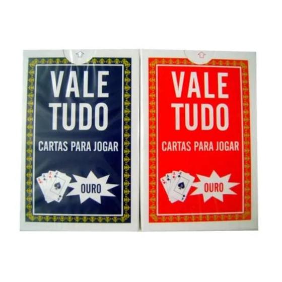 Imagem de Baralho Vale Tudo 2 uni Jogos Truco Poker Copag Diversão