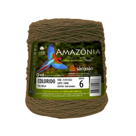 Imagem de Barbante Amazonia 1kg Fio 6 Crochê Tricô