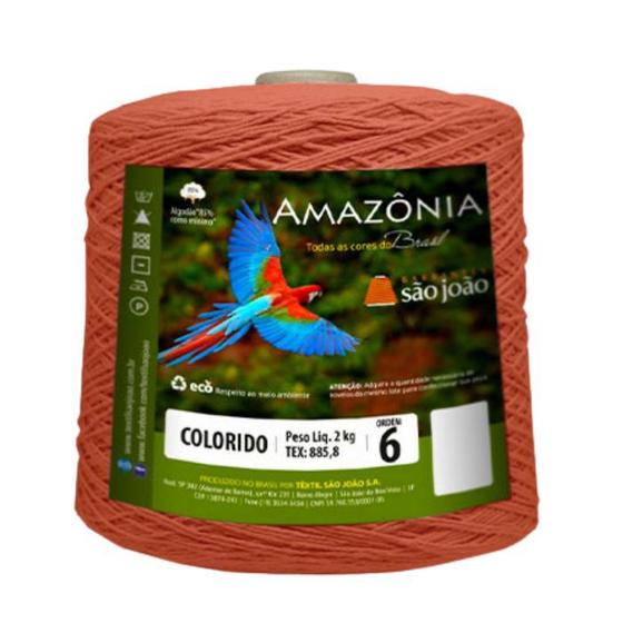 Imagem de Barbante Amazonia 2kg Fio 6 Crochê Tricô