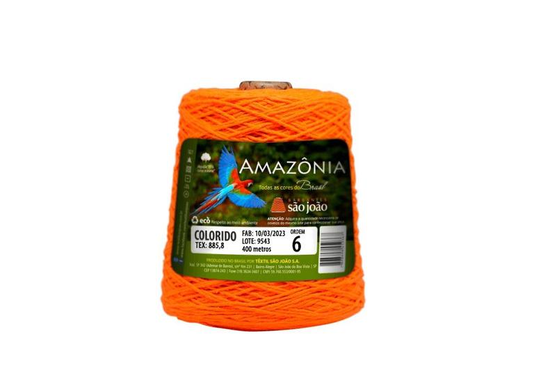 Imagem de Barbante Amazonia 400g Fio 6 Crochê Tricô