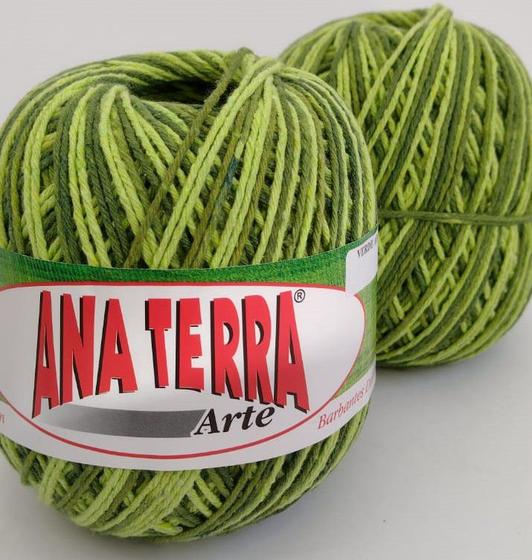 Imagem de Barbante Ana Terra Arte  Abacate -  200 Gr - Fio 6 - 220m - Multicolor Mesclado