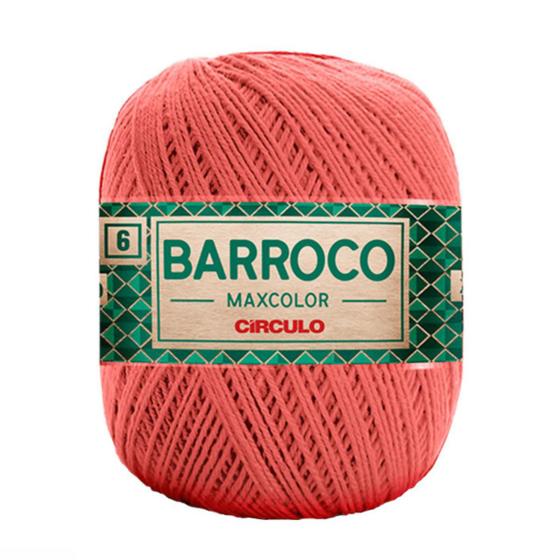 Imagem de Barbante Barroco Maxcolor 4 (200gramas) - 4004 Coral