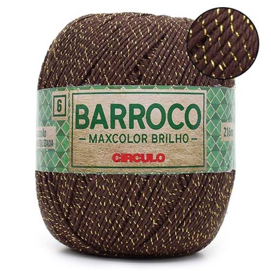 Imagem de Barbante Barroco MaxColor Brilho nº 6 200g