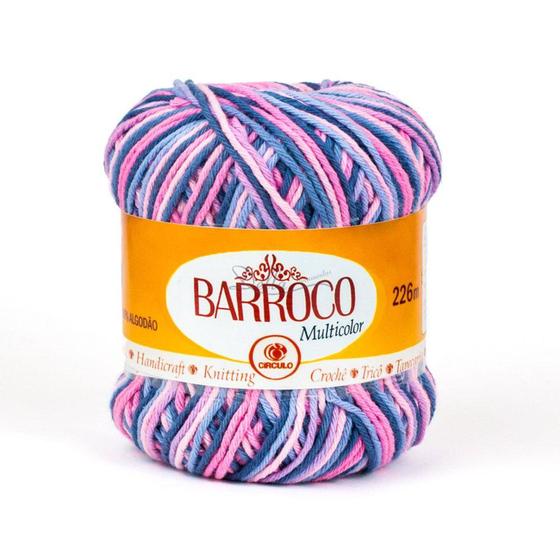 Imagem de Barbante Barroco Multicolor 200 gr Circulo