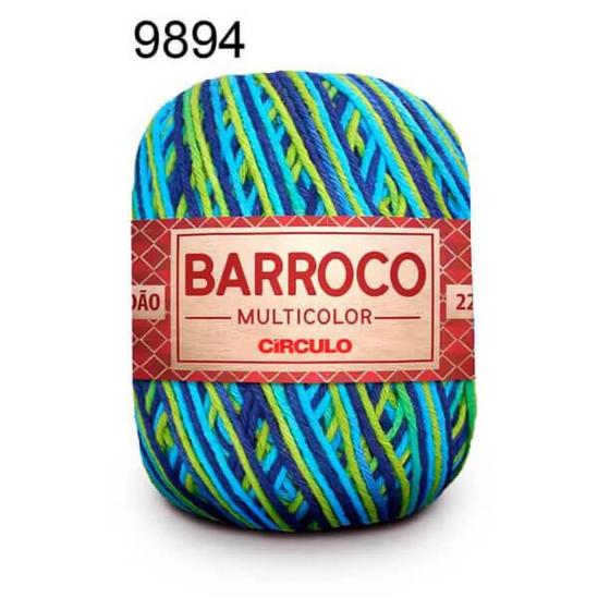 Imagem de Barbante Barroco Multicolor 200g