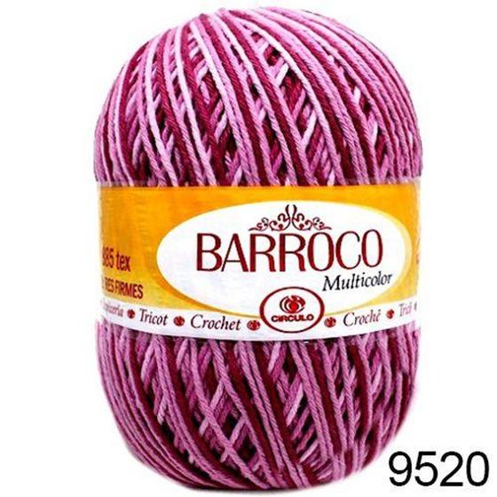 Imagem de Barbante Barroco Multicolor 400g Nº 6 - Círculo