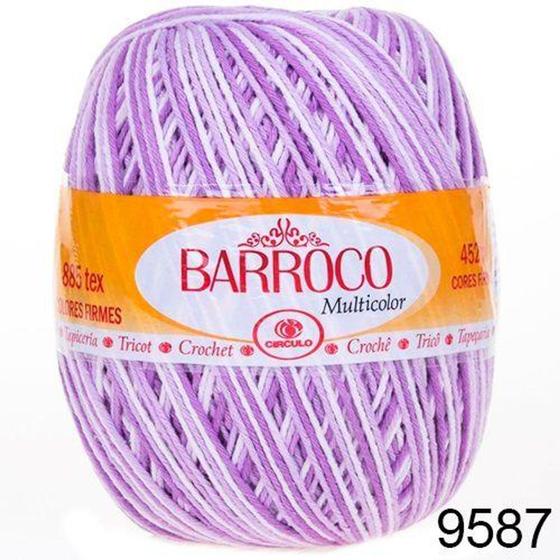 Imagem de Barbante Barroco Multicolor 400g Nº 6 - Círculo